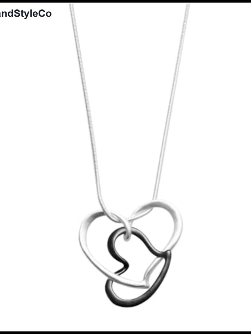 Long Pendant Necklace Snake Chain Y-Necklace Large Alloy Pendant